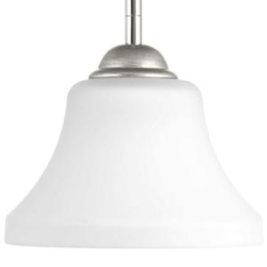 NIB Progress Lighting Polished Nickel Pendant